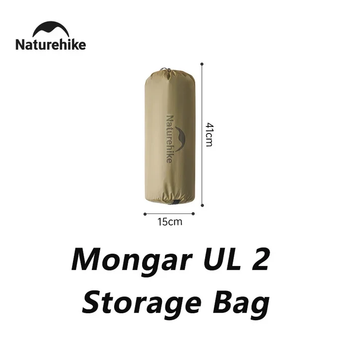 네이처하이크 Mongar 2 텐트 210T 폴리에스테르 캠핑 하이킹 초경량 방수 배낭 3계절 야외 백패킹