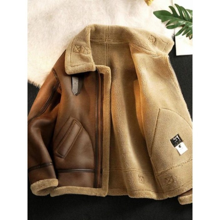 남자리얼무스탕 무스탕점퍼 남성겨울아우터 양가죽 라이딩 항공점퍼 무스탕