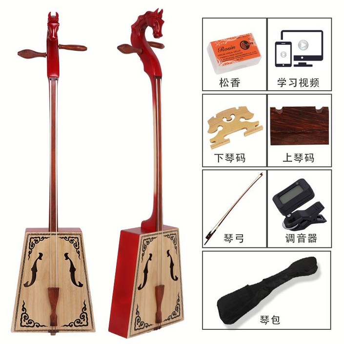 바이올린 스타일의 마두금 연주급 내몽골 민족악기 제조 업체 직판