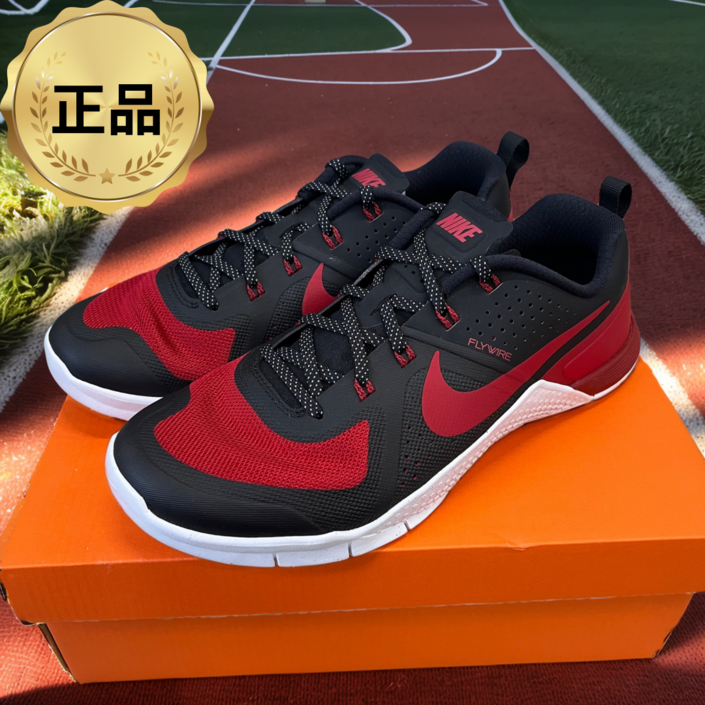 나이키 메트콘 1 OG 블랙 바시티 레드 검정 빨강 검빨 남성용 운동화 런닝화 헬스화 조깅화 신발