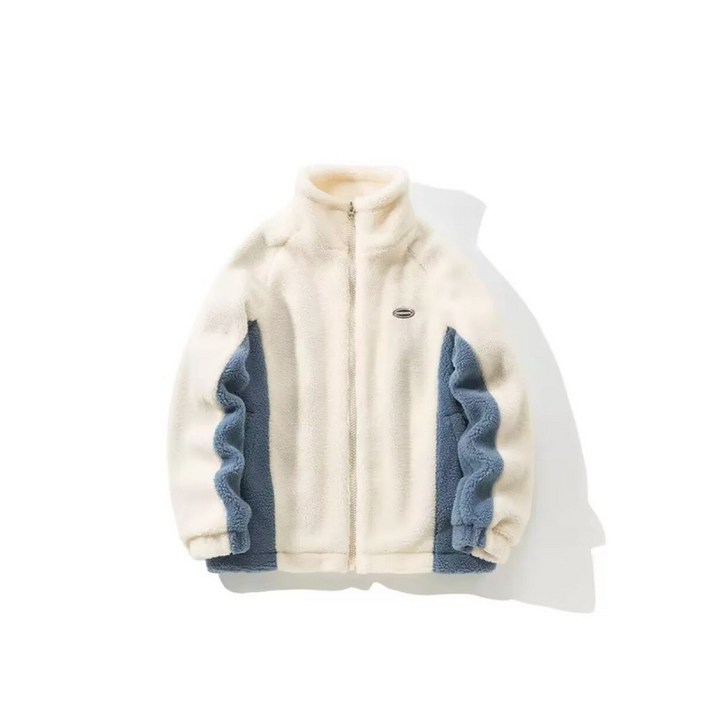 COSYEVNO 남성 아우터 가을 오프화이트 보카시 테이프 프린트 패션 트렌디 데일리룩 집업 스타일 코트 LFHwt-10