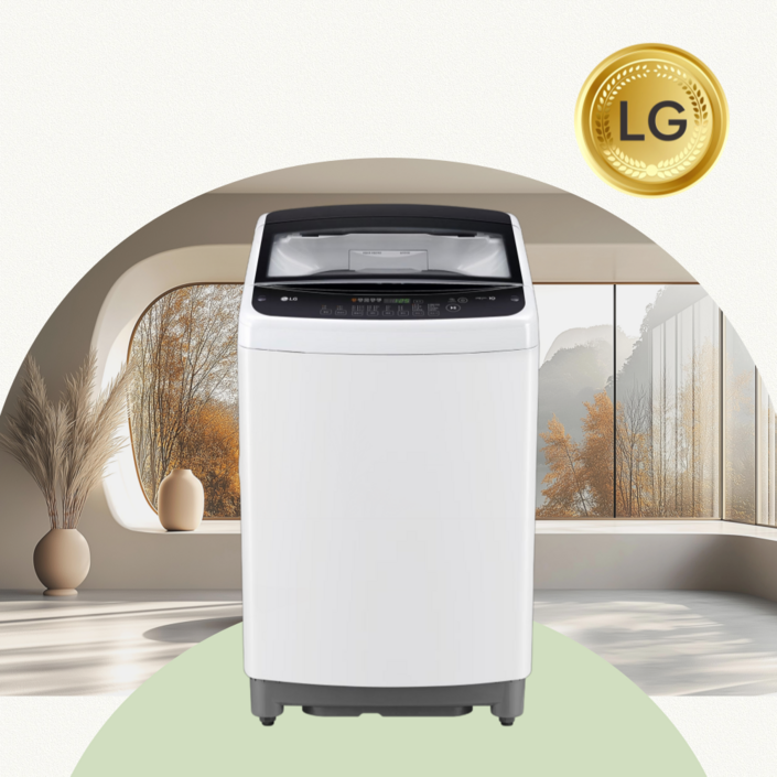 LG 통돌이 세탁기 12kg 신모델 TR12HN 다이아몬드 글라스 희망일 배송가능