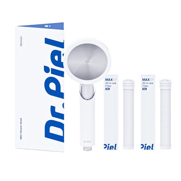 닥터피엘 초대형 맥스 샤워헤드필터 포함필터
