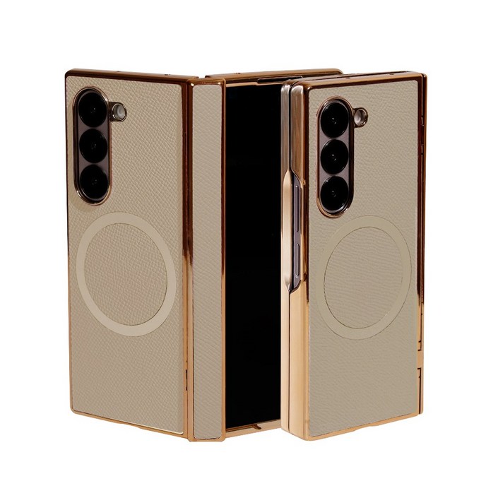 리네시 갤럭시 Z 폴드 힌지보호 자력 맥세이프 커버 케이스 호환