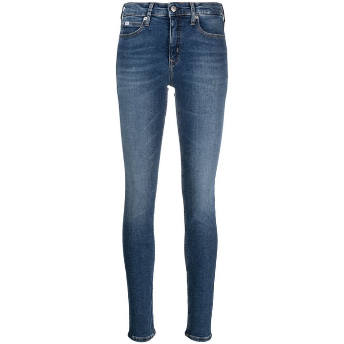 캘빈클라인진 미드 라이즈 스키니 진