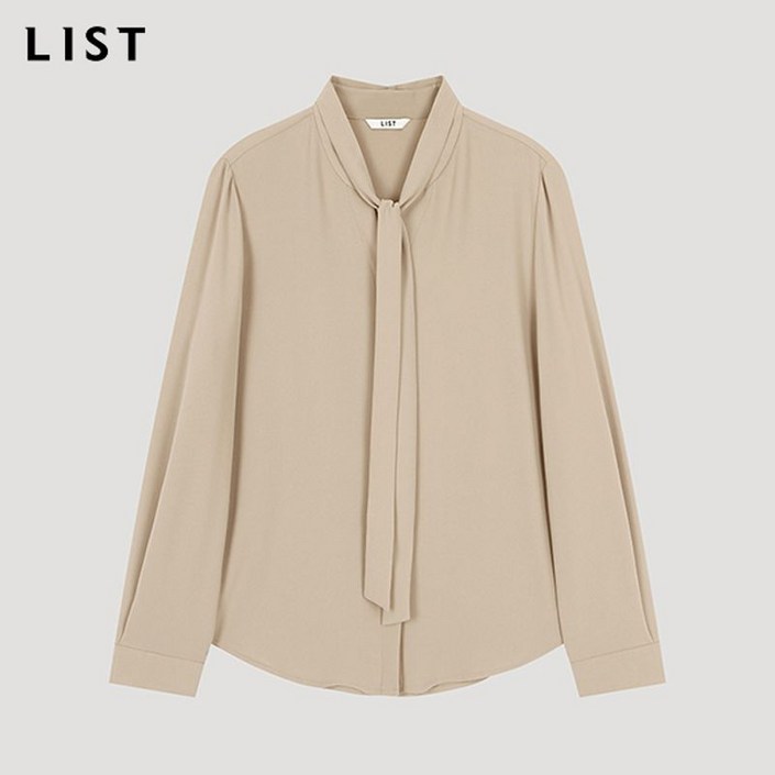 리스트 투 웨이 타이 블라우스 TWWBLO80010 LB