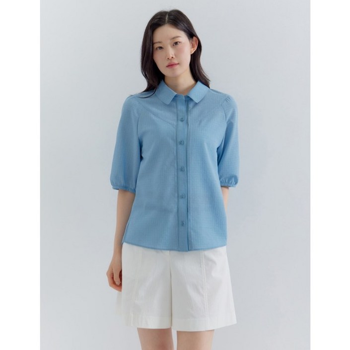 지센기간한정 할인 여성 스탠카라 셔츠 LFWSP503 색상2