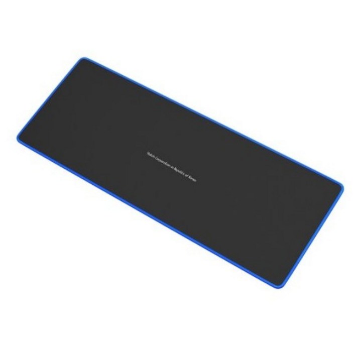요이치 게이밍 마우스 장패드 800 x 300 x 5 mm, 블랙 + 블루, 1개