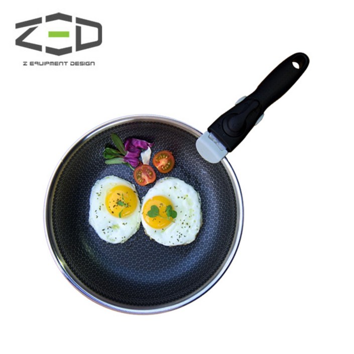 제드 통3중 스텐레스 프라이팬 스테인레스 후라이팬 ZHACK0302