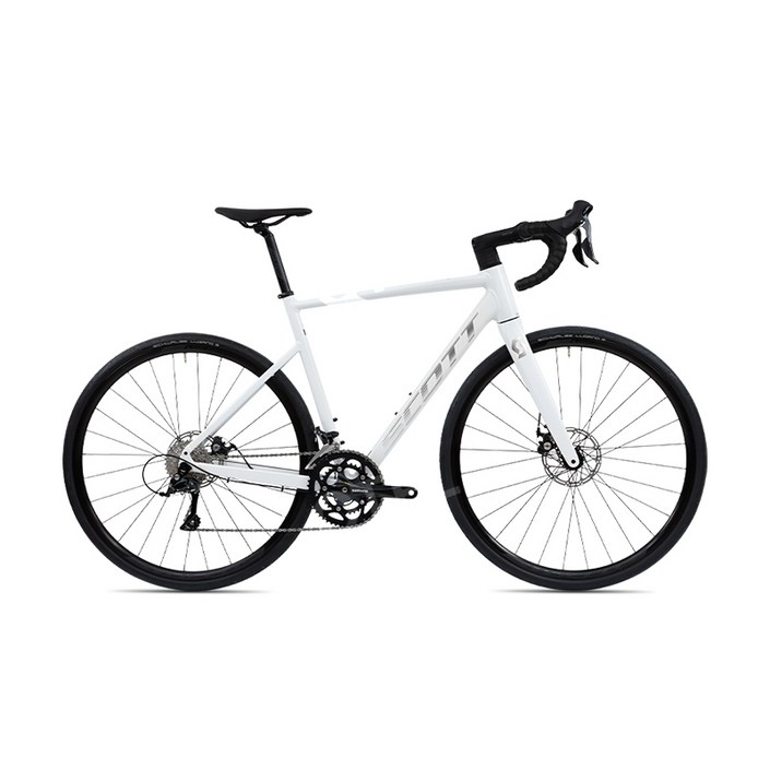 SCOTT SPEEDSTER 30 「아이보리 화이트」경량 로드바이크 카본 포크 장착 도심 질주형 자전거
