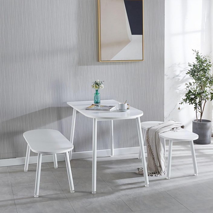 나인홈 반타원 테이블 반원형 식탁 1000