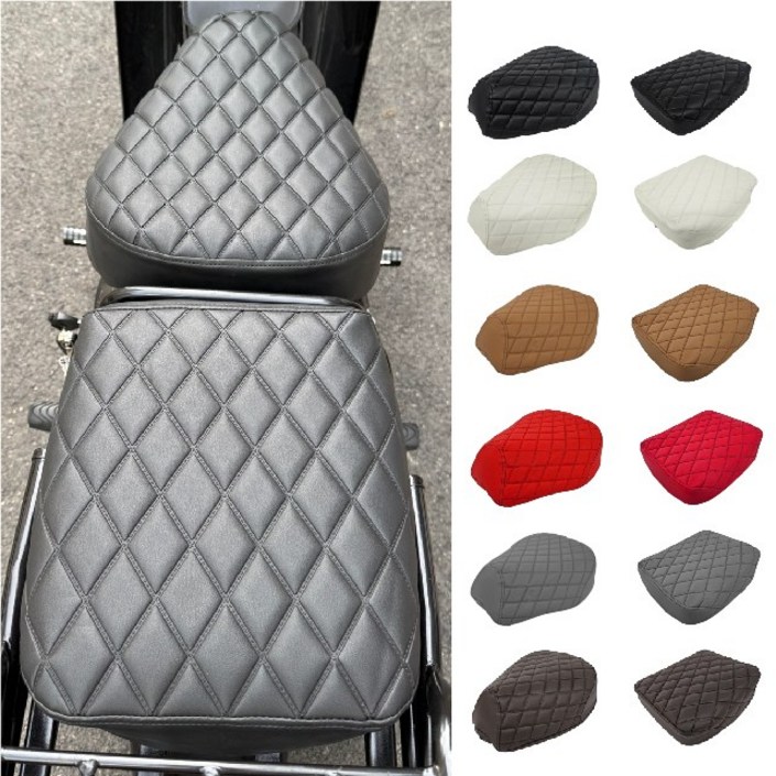 슈퍼커브 시트 커버 순정 18 25 가죽 방석 매트 드레스업, 1개, 블랙