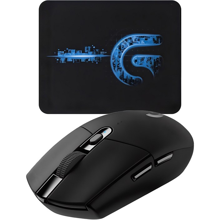로지텍 LIGHTSPEED 무선 게이밍 마우스 G304 마우스 패드 로지텍 LIGHTSPEED 무선 게이밍 마우스 G304 마우스 패드