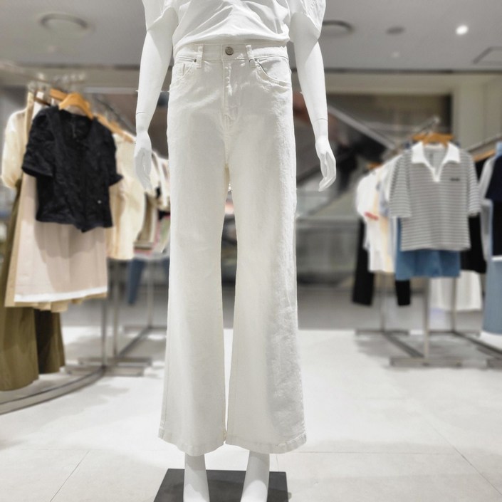 온앤온 히든 밴딩 세미 와이드 데님 팬츠 NJJ5ML580 233420