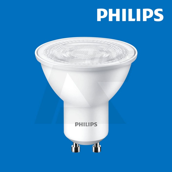 필립스 LED GU10 4.5W 220V 이케아전구 호환, 전구색, 1개 필립스 LED GU10 4.5W 220V 이케아전구 호환, 전구색, 1개