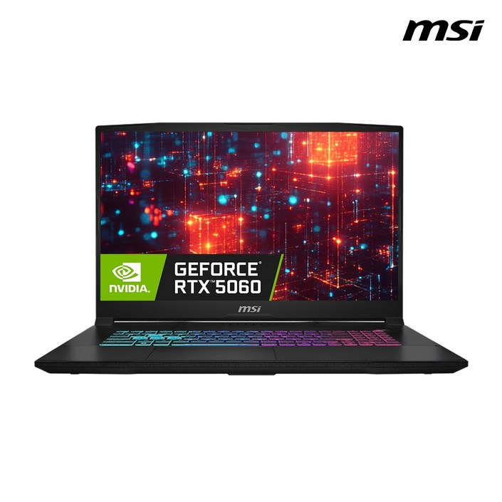 MSI Sword GF76 HX B14WFKi7 윈도우11 QHD 17.3인치 인텔 i7 14세대 14650HX RTX 5060, B14WFKi7, WIN11 Home, 64GB, 1TB, 블랙
