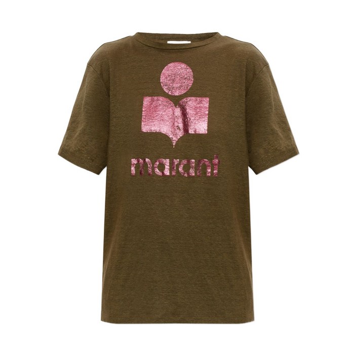 마랑에뚜왈 주엘 로고 프린트 티셔츠