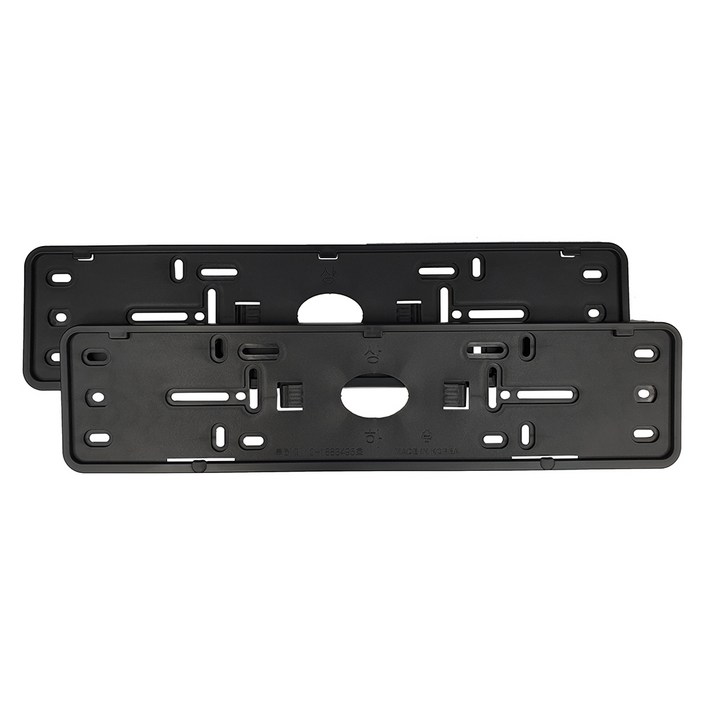 신형 비천공 번호판가드 일반형 2P 1세트앞뒤판 무봉인 번호판 천공겸용 국산차 전차종 가능