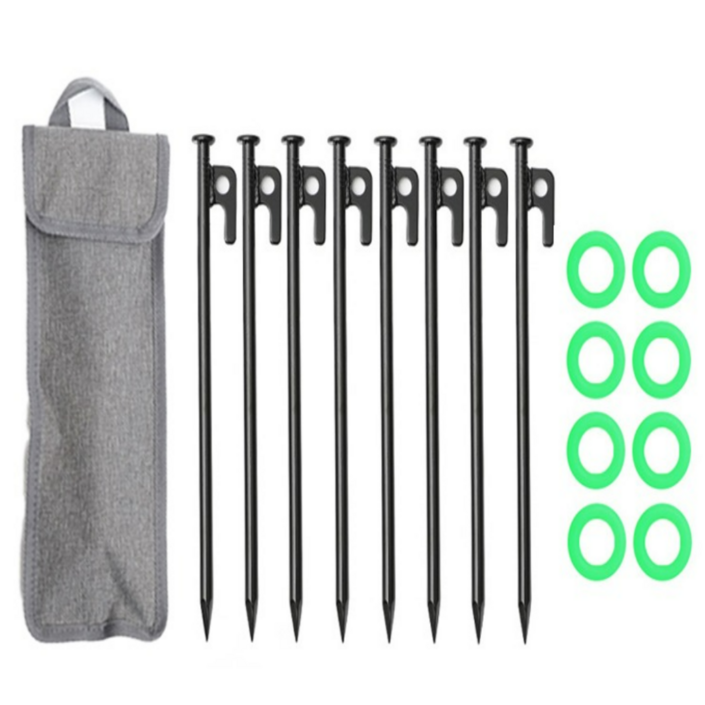 노마드레스트 고강도 단조팩 세트 8P 야광링 + 가방 포함, 1세트