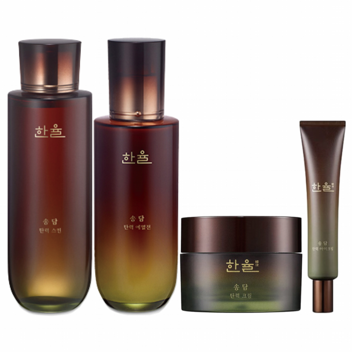 한율 송담 탄력 4종 세트스킨에멀전크림아이크림