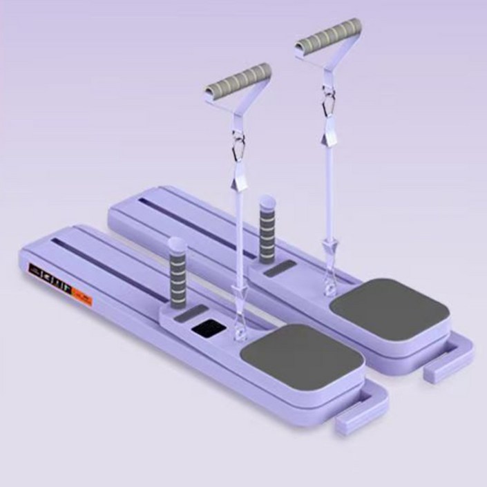 포령 홈피트니스보드 필라테스 전신운동기구 슬라이드 보드 분할형 다기능 헬스보드