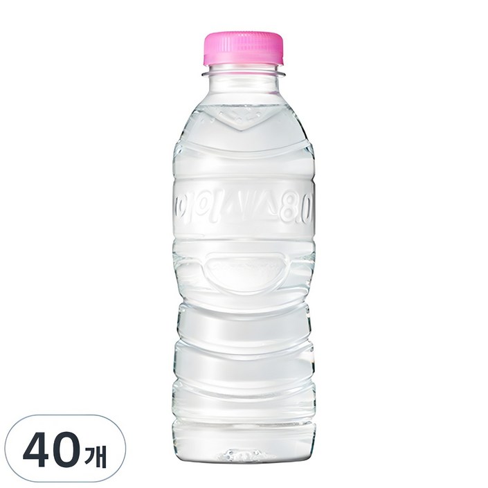 아이시스 8.0 ECO 생수 무라벨, 300ml, 40개