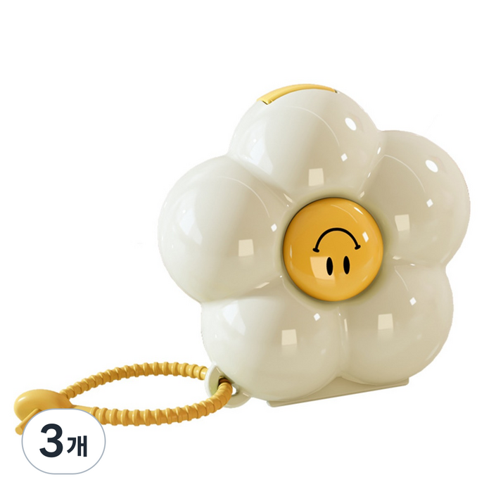 휴대용 알약 상자 미니 다기능 여행용 약 세븐 데이즈 플라스틱 칸막이 알약 정리함, 3개, 무화과 반동