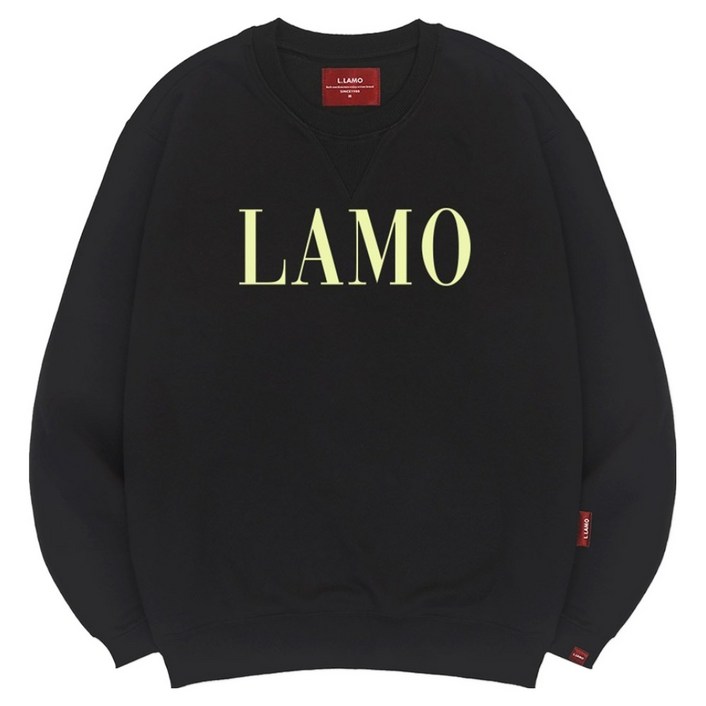 엘라모 3M LAMO 로고 맨투맨