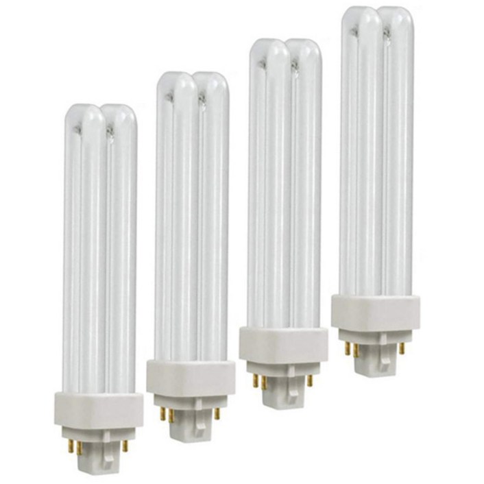 오스람 콤팩트 형광램프 26W DULUX DE 26W840, 백색, 4개