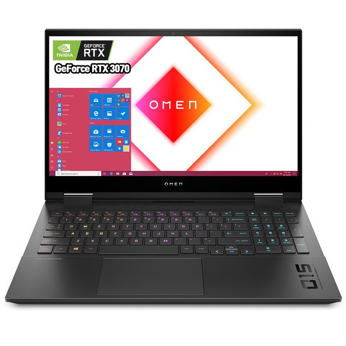 HP 2021 오멘 15.6 코어i7 인텔 10세대 지포스 RTX 3070