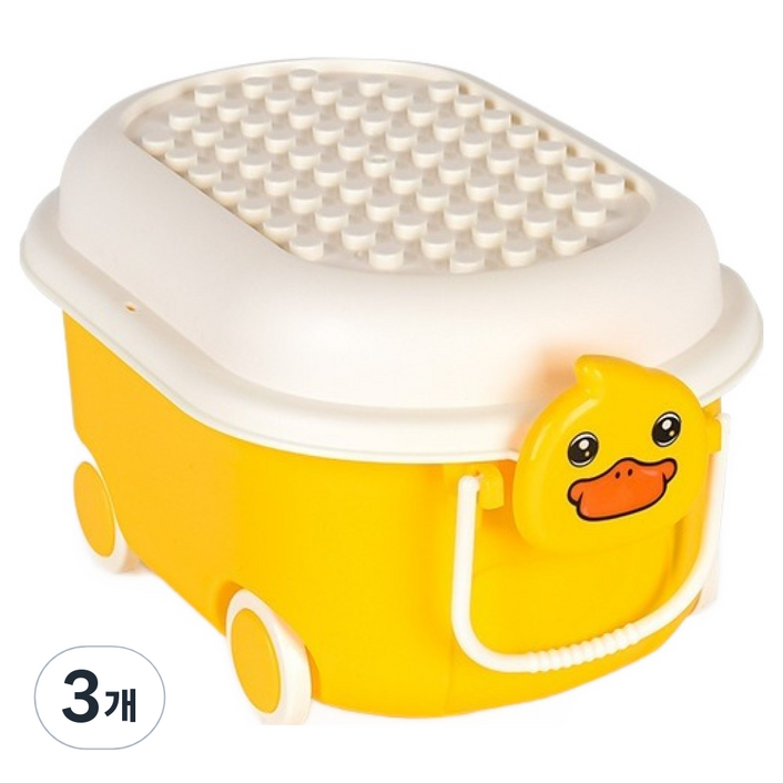 ing 다기능 귀요미 리빙박스, 오리, 3개