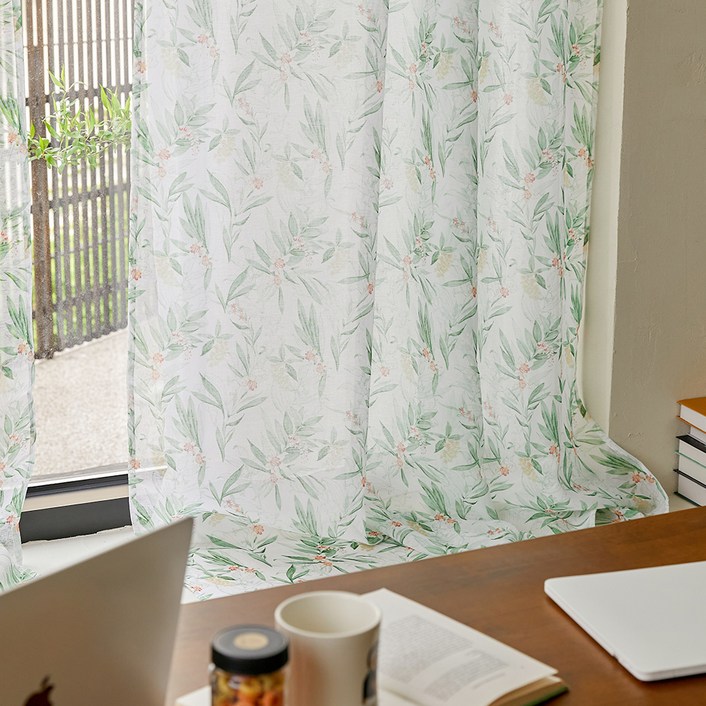 바자르 썸그린 가리개커튼