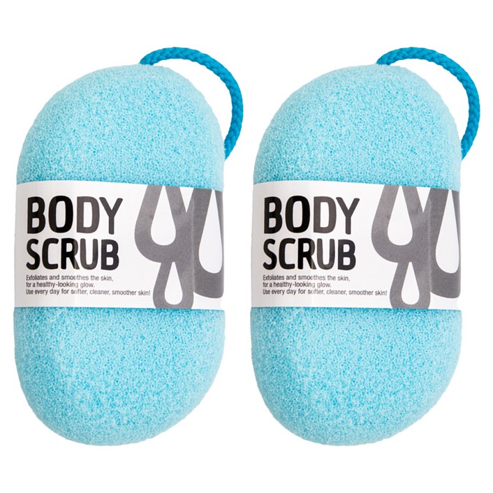 퓨어레인 바디스크럽 샤워스폰지 소프트