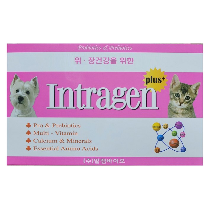 인트라젠 반려동물 플러스 영양제