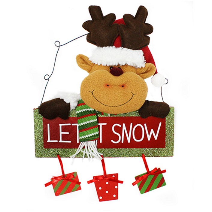 렛잇스노우 루돌프 벽걸이 크리스마스 인테리어 장식