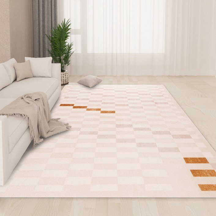 BRINCH 캐시미어 북유럽 패턴 거실 카페트 BR-8318