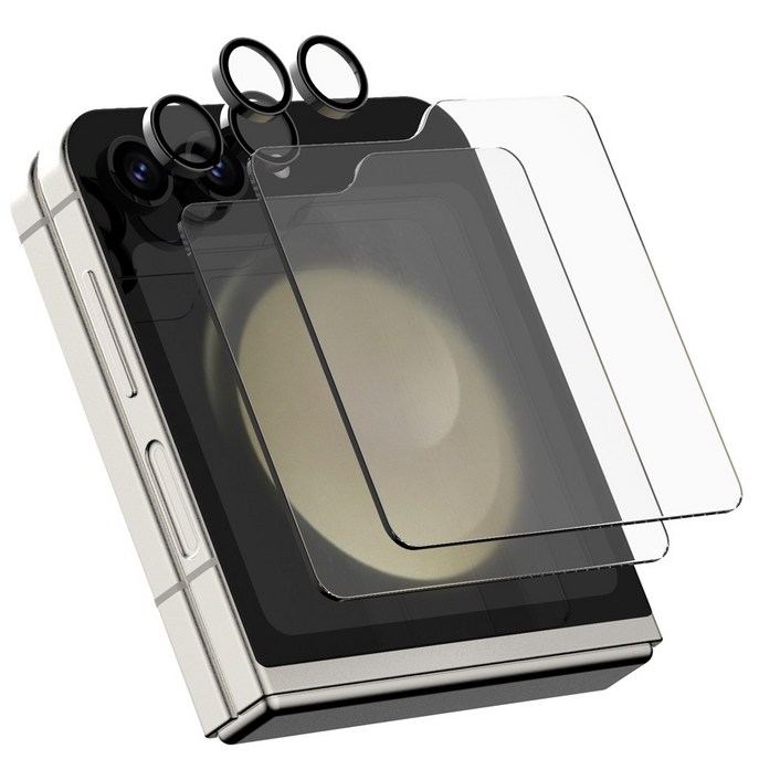 로랜텍 휴대폰 카메라렌즈 풀커버 보호필름 2p, 1세트