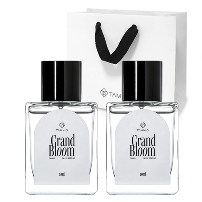 탐니크 오드퍼퓸 그랑 블룸 2p  쇼핑백, 50ml, 2개