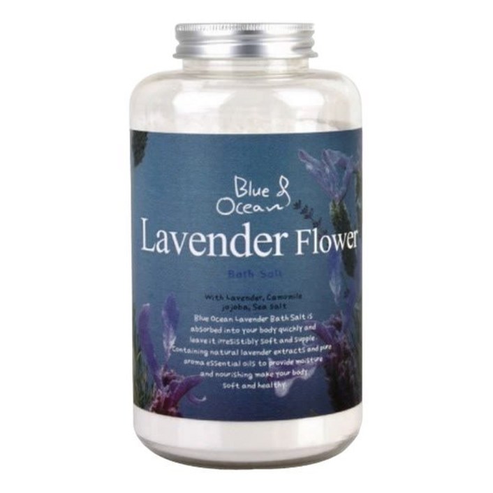 오션바스솔트 호호바 미용소금 라벤더입욕제  라벤더