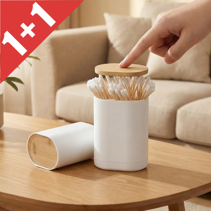 베리버터 원터치 면봉 케이스