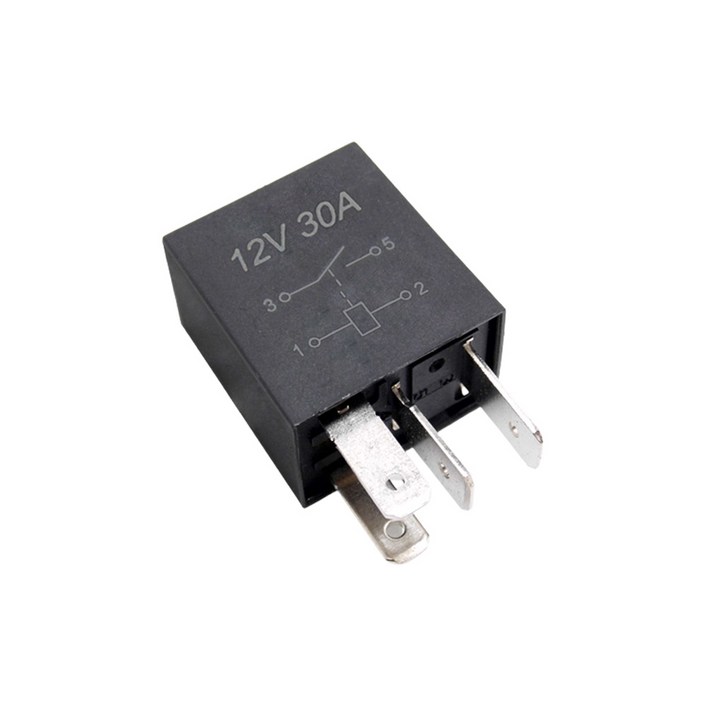 릴레이 4핀 DC12V 30A 자동차 트럭 4PIN 차량용 용품 전기 장치