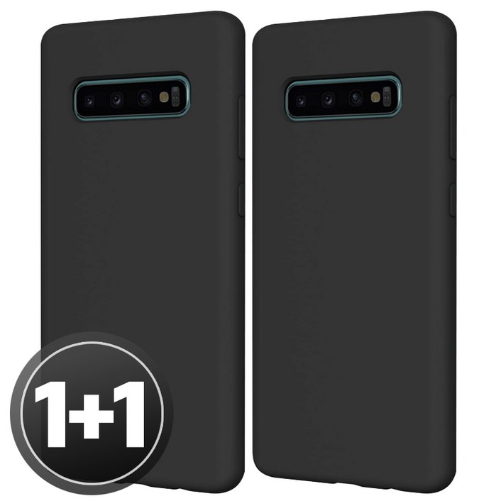에스티 나인테크 갤럭시 S10 S10e 플러스 5G  울트라 슬림 매트 블랙 젤리 케이스 11