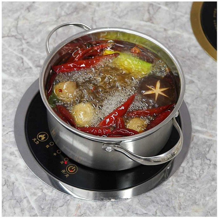 빌트인 인덕션 매립형 1구 원형 미니 터치 업소용 1인 샤브샤브