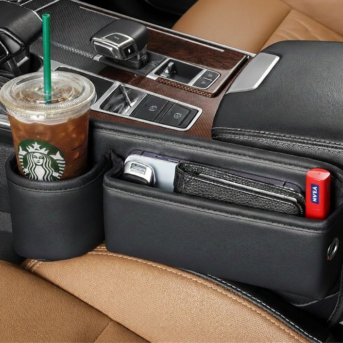 루프메이드 차량용 사이드포켓 자동차 사이드포켓, 블랙, 1개