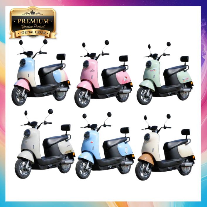 제토 바이크 전기 스쿠터 성인 남성 여성 미니 페달 오토바이  색상 배송란에 기재