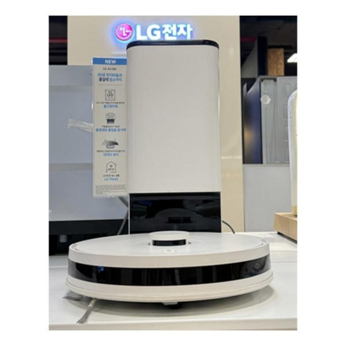 LG 코드제로 R585WKA1 로봇청소기 올인원타워 카밍베이지 일렉