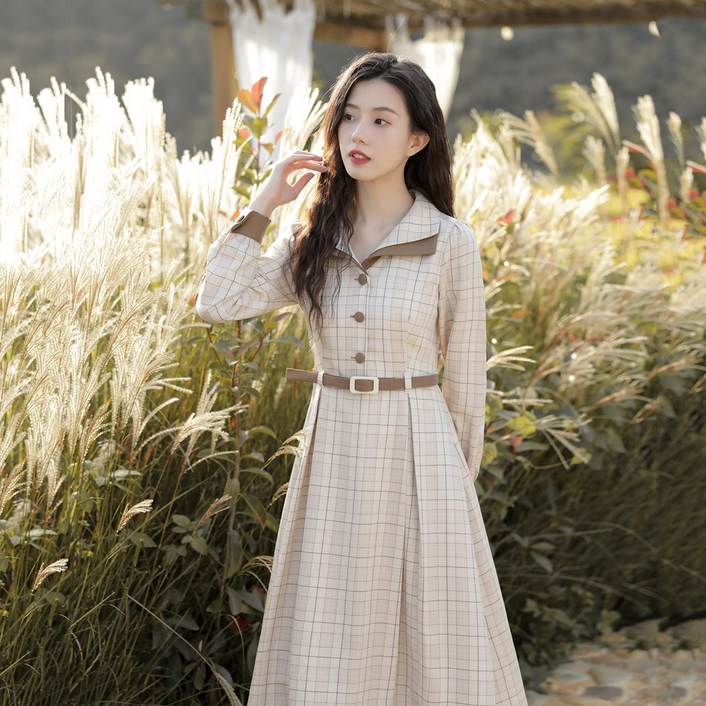 만씬 롱 원피스형 선녀 스커트