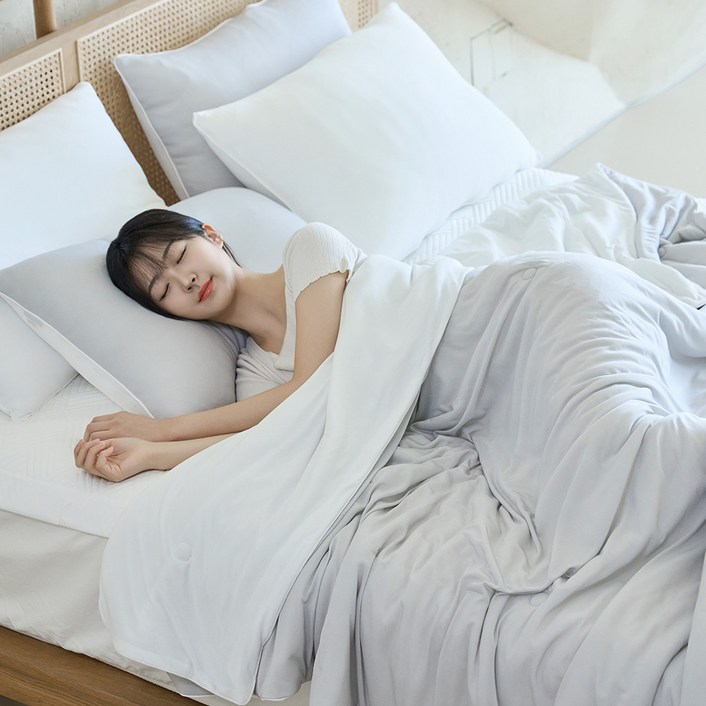 여름 냉감이불 시원한 차르르 접촉냉감 차렵 쿨이불 세트