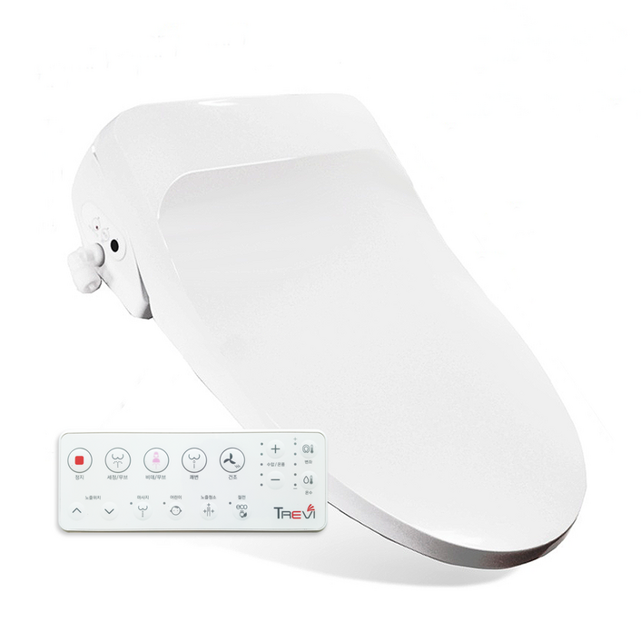 트레비 프리미엄 리모컨 비데 UB-4000R 풀스텐노즐 방수비데 100% 국내생산