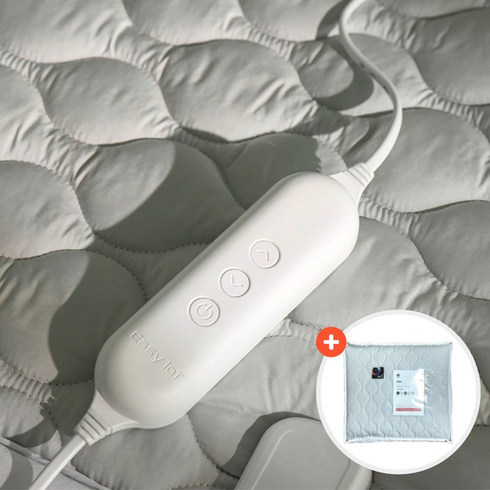 전자파없는 26년형 한일의료기 x 오테너 IOT 그래핀 탄소매트 특허받은 20온스 두툼한 카본매트, 04. 킹 분리난방 160x200, 아이보리